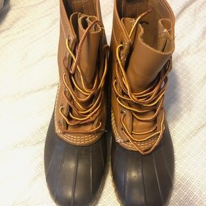 LL Bean Boots Size 7W